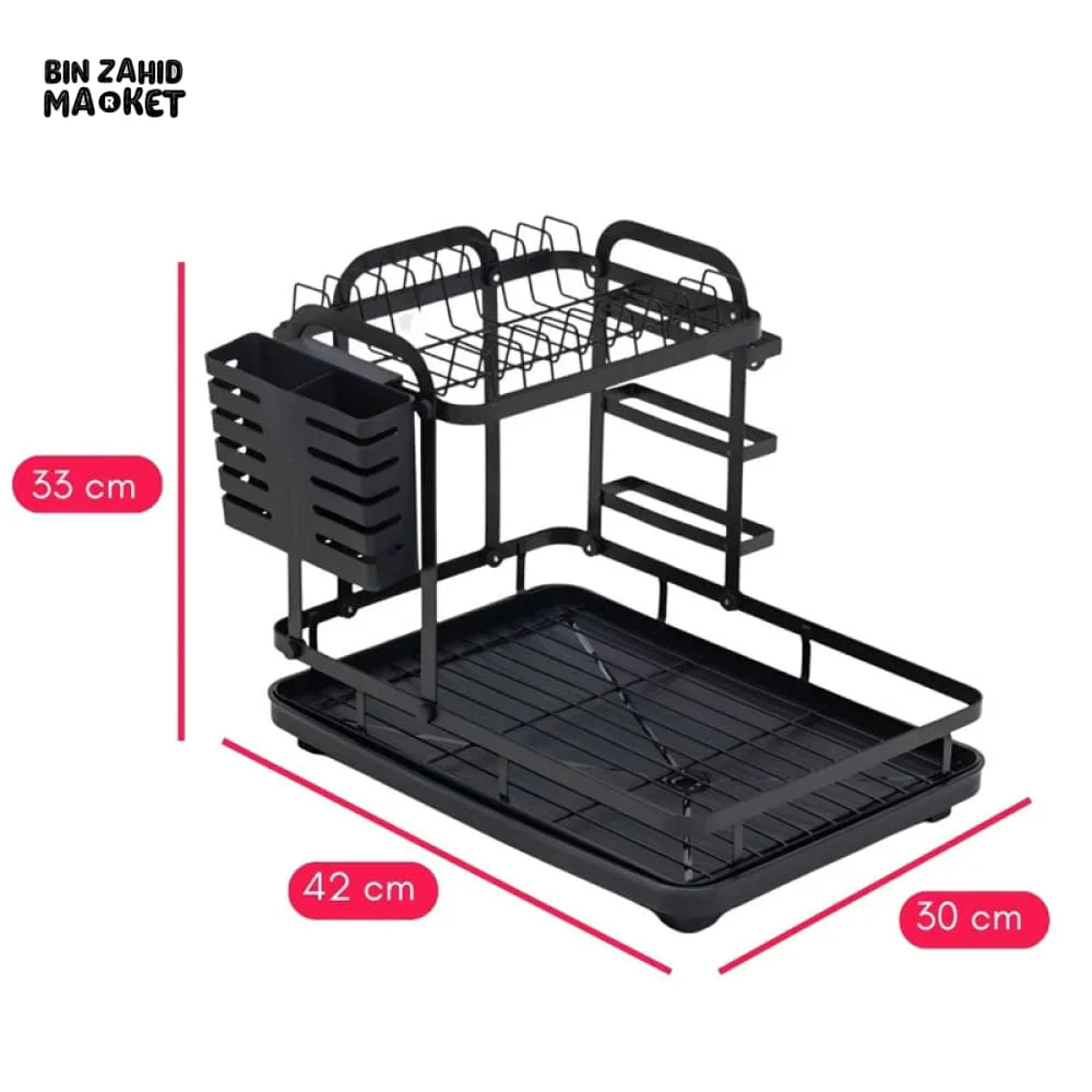LUXOR DISH DRYING RACK - 2 LAYER - Image 2