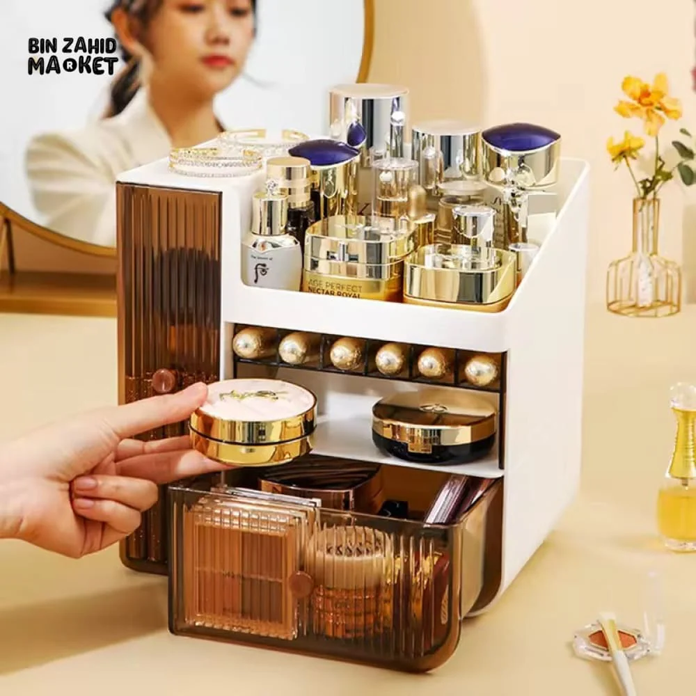 LUXORMOVE CRYSTAL CLEAR COSMETIC & MAKEUP ORGANIZER - Image 5