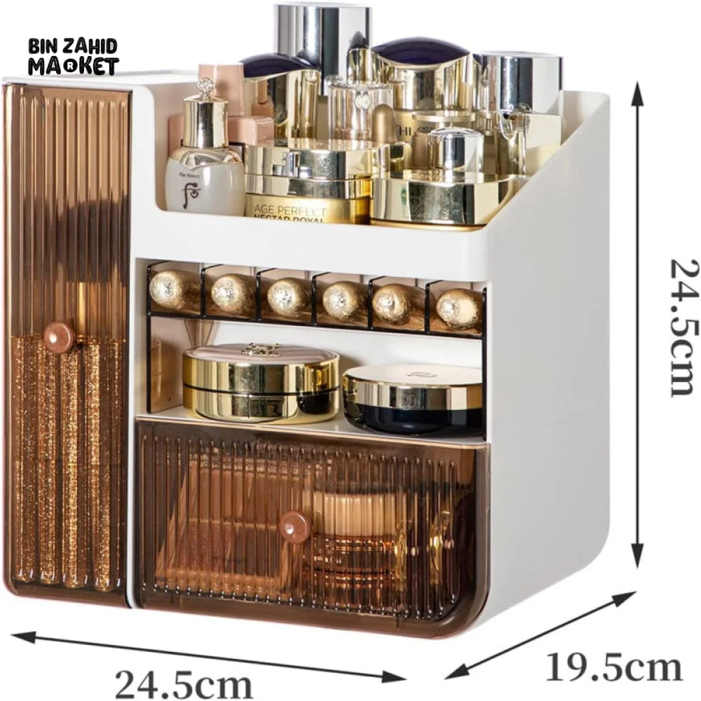 LUXORMOVE CRYSTAL CLEAR COSMETIC & MAKEUP ORGANIZER - Image 9