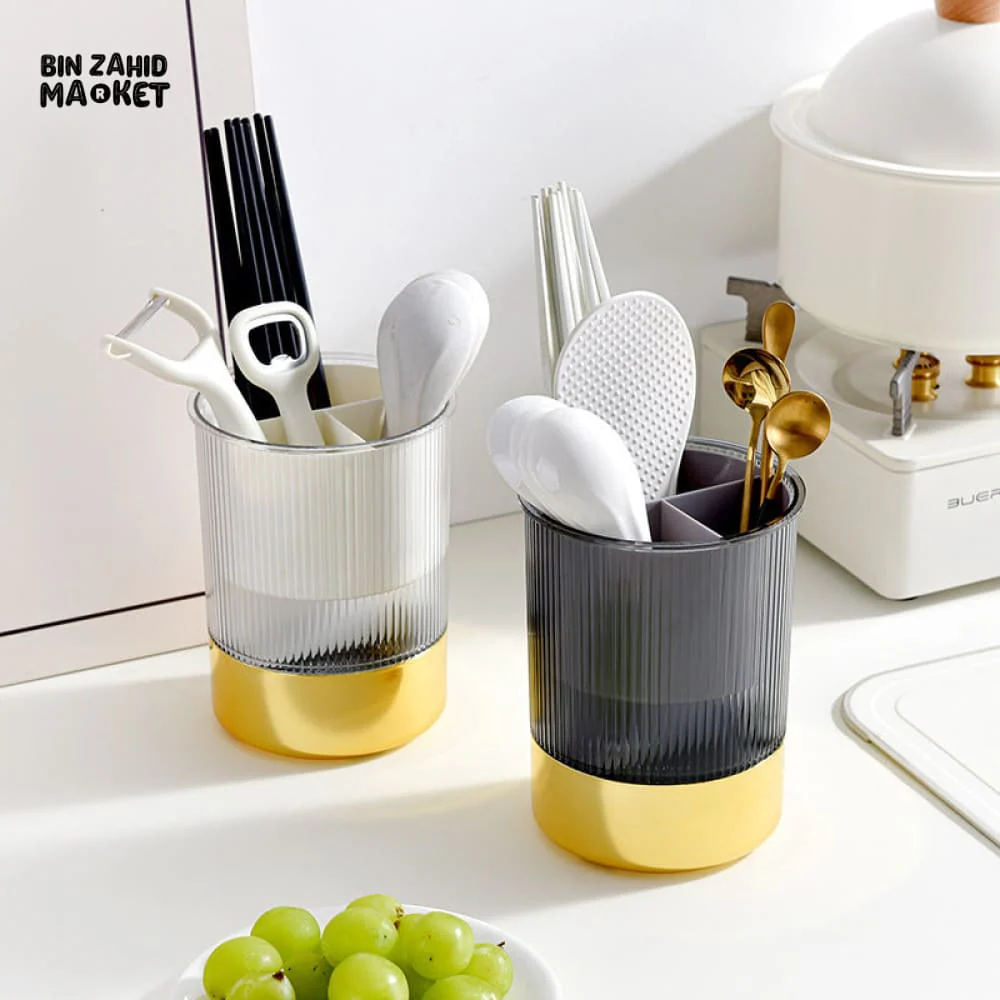 LUXORMOVE DETACHABLE CHOPSTICKS HOLDER – LUXURY MULTIFUNCTIONAL UTENSIL STORAGE WITH DRAINAGE & ANTI-MOLD DESIGN - Image 3