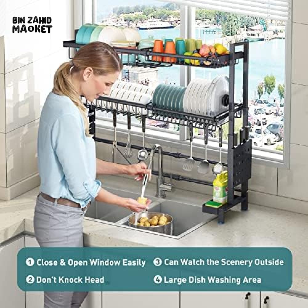 LUXORMOVE KITCHEN DISHES RACK - DUAL LAYERS - Image 3