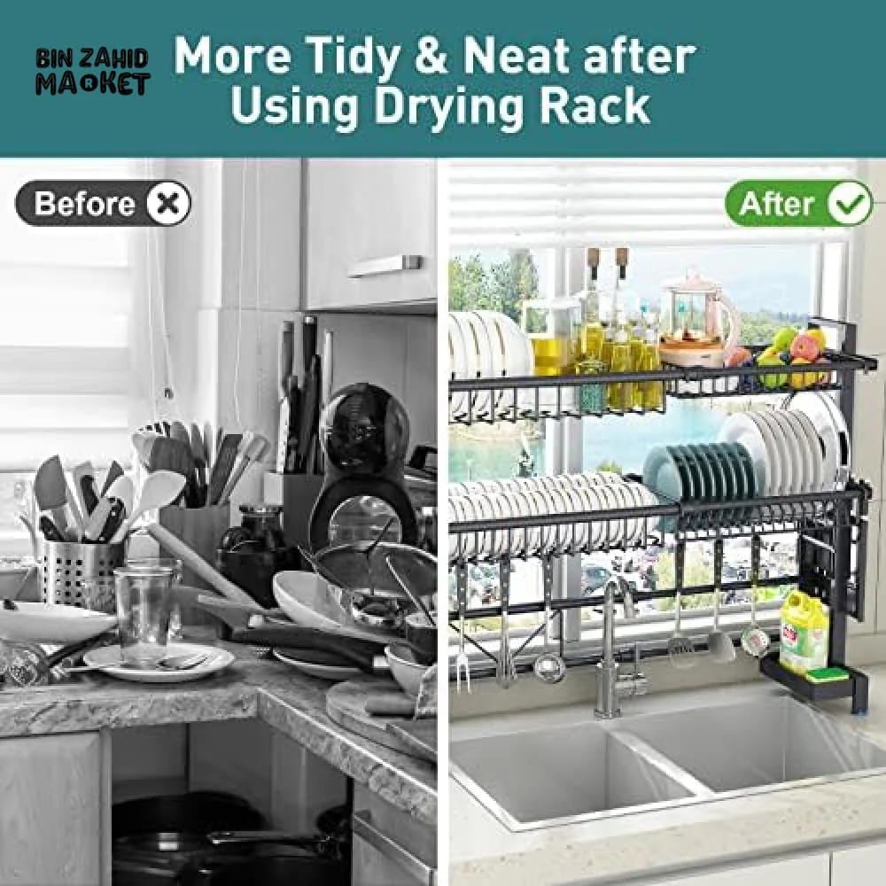 LUXORMOVE KITCHEN DISHES RACK - DUAL LAYERS - Image 5