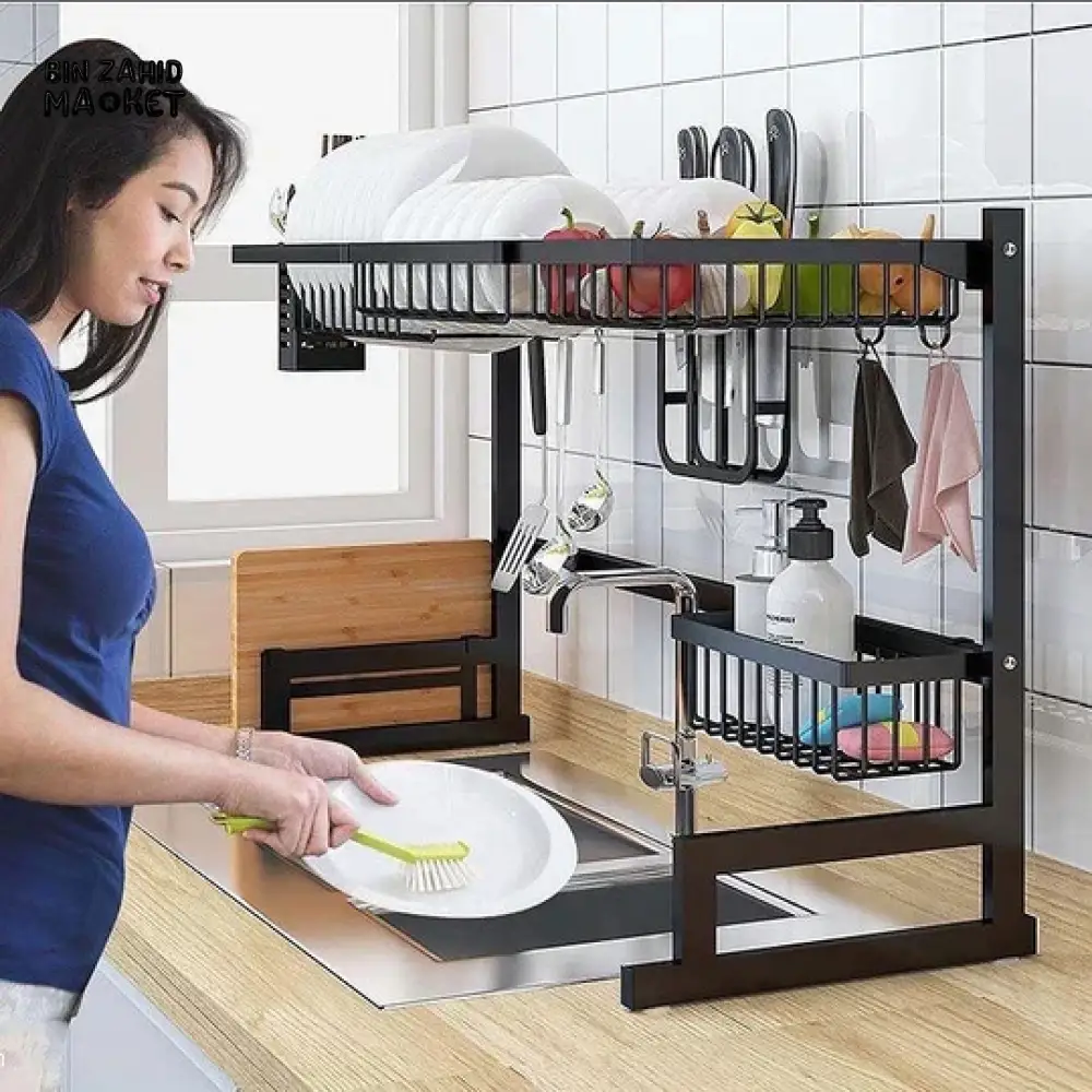 LUXORMOVE KITCHEN DISHES RACK - SINGLE LAYERS - Image 3