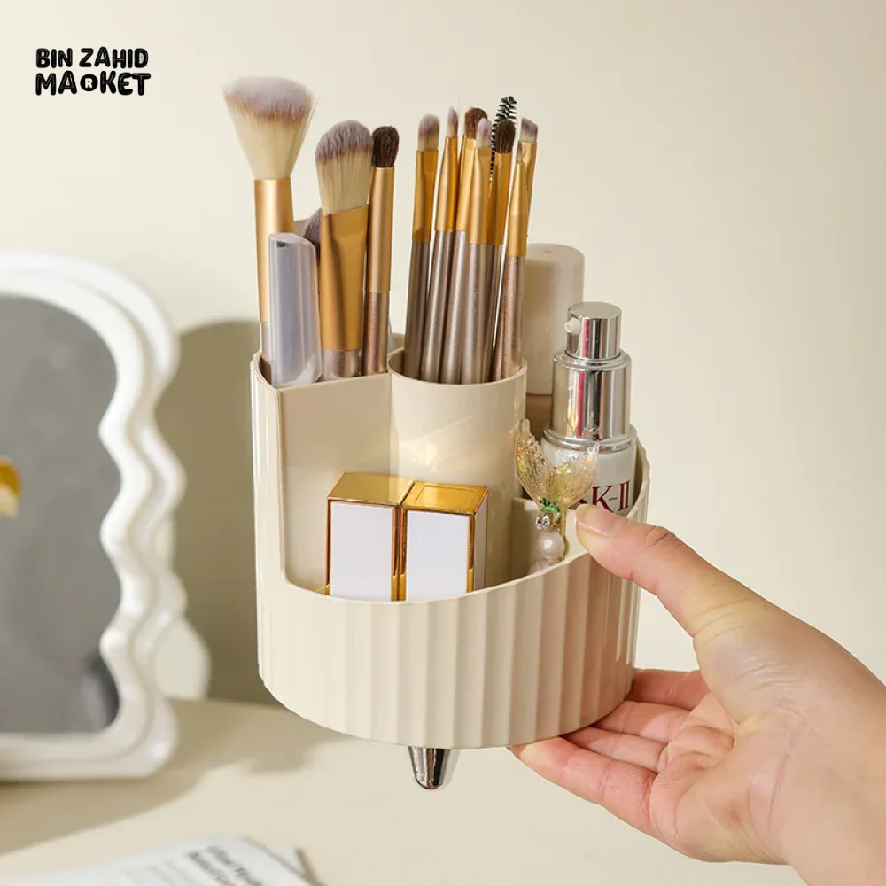 LUXORMOVE MAKEUP STORAGE – CUTE DESIGN LARGE BRUSH & LIPSTICK HOLDER FOR DESKTOP - Image 6