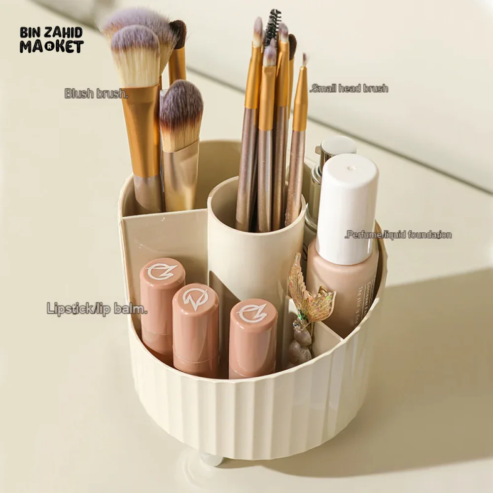 LUXORMOVE MAKEUP STORAGE – CUTE DESIGN LARGE BRUSH & LIPSTICK HOLDER FOR DESKTOP - Image 7