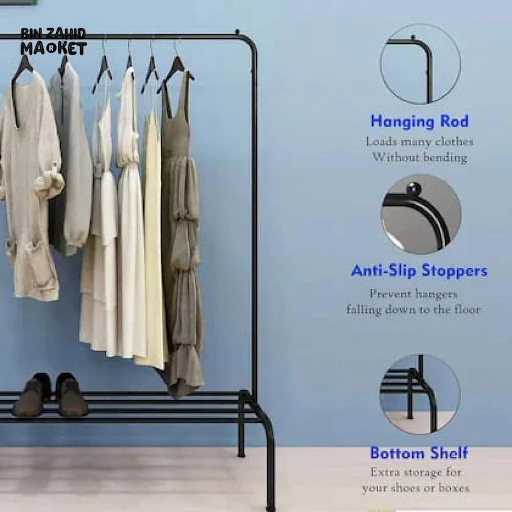LUXORMOVE METAL CLOTH STAND - SINGLE POLE - Image 6