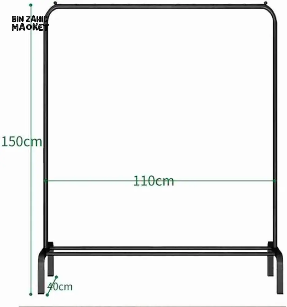 LUXORMOVE METAL CLOTH STAND - SINGLE POLE - Image 7