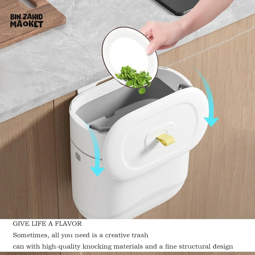 LUXORMOVE MOVEABLE HANGING TRASH BIN - FLIP LID - Image 5