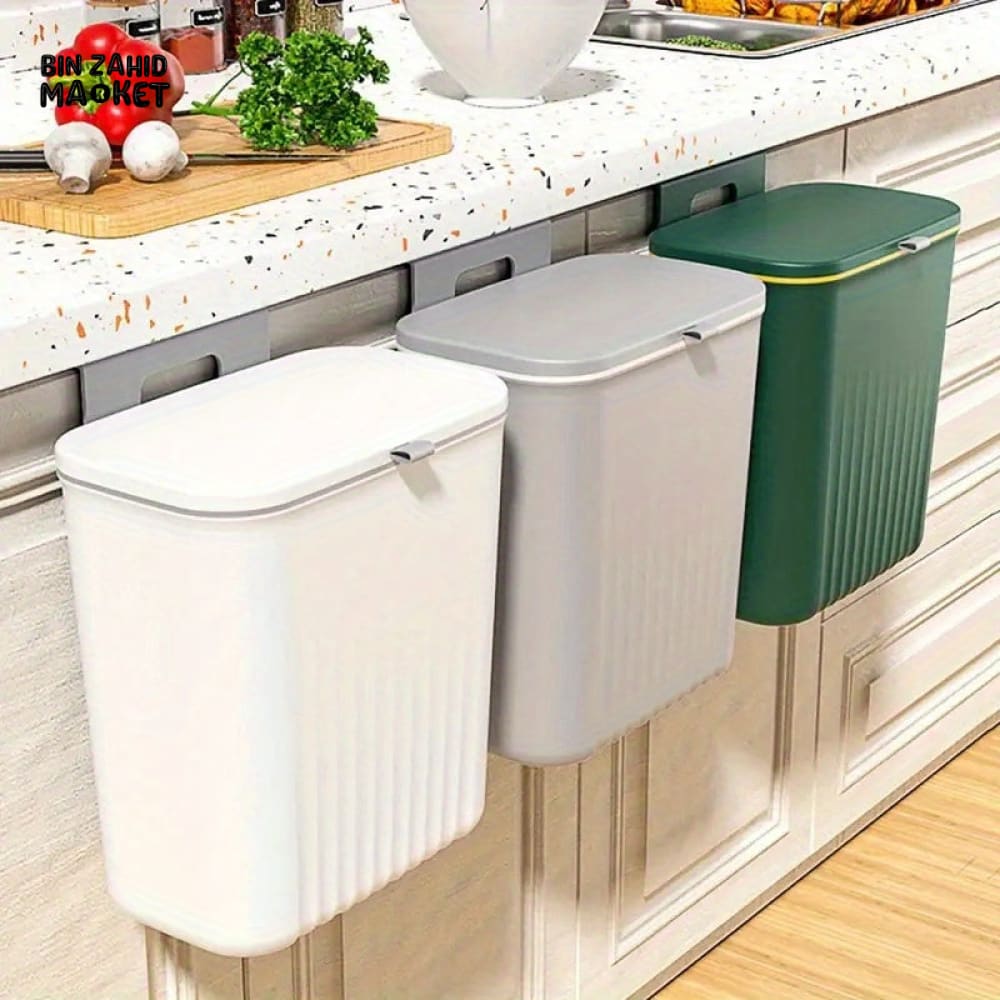 LUXORMOVE MOVEABLE HANGING TRASH BIN - SLIDE LID - Image 3