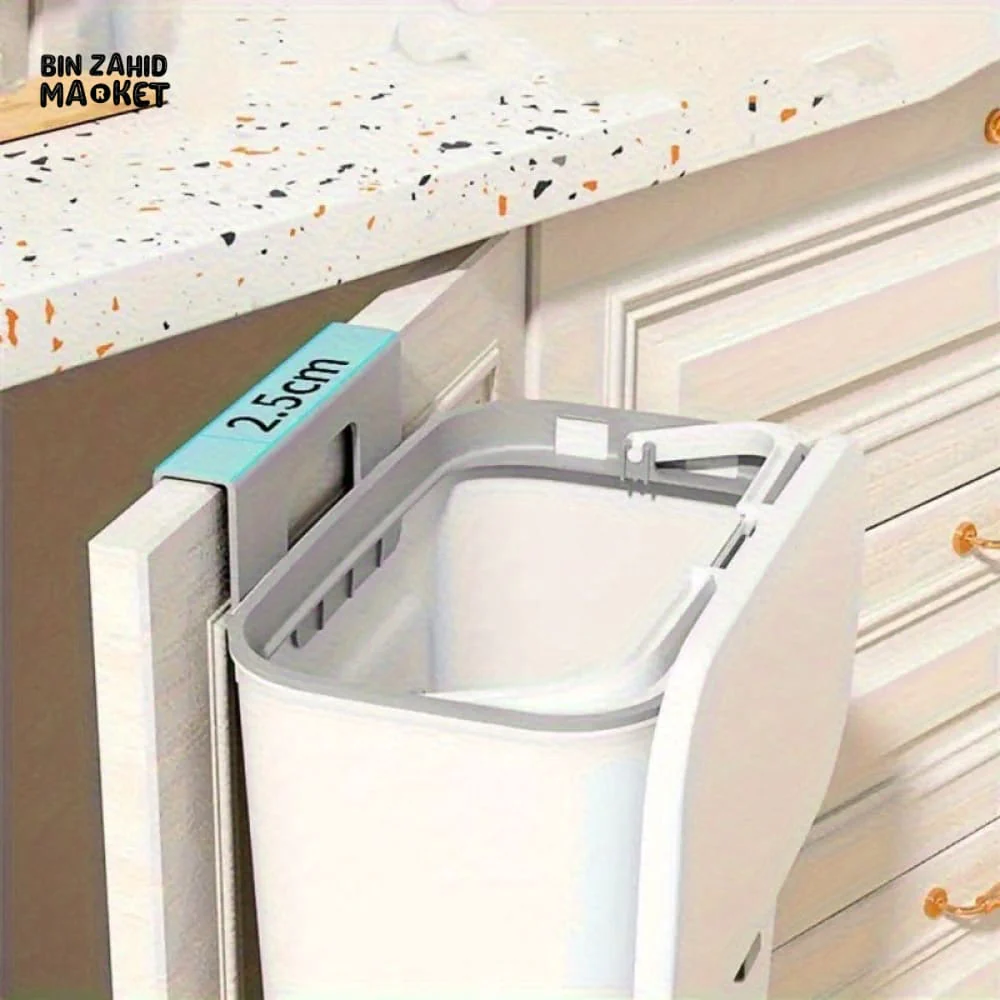 LUXORMOVE MOVEABLE HANGING TRASH BIN - SLIDE LID - Image 4