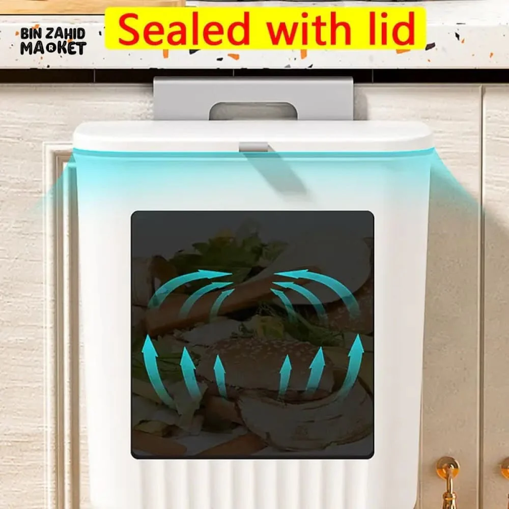 LUXORMOVE MOVEABLE HANGING TRASH BIN - SLIDE LID - Image 6