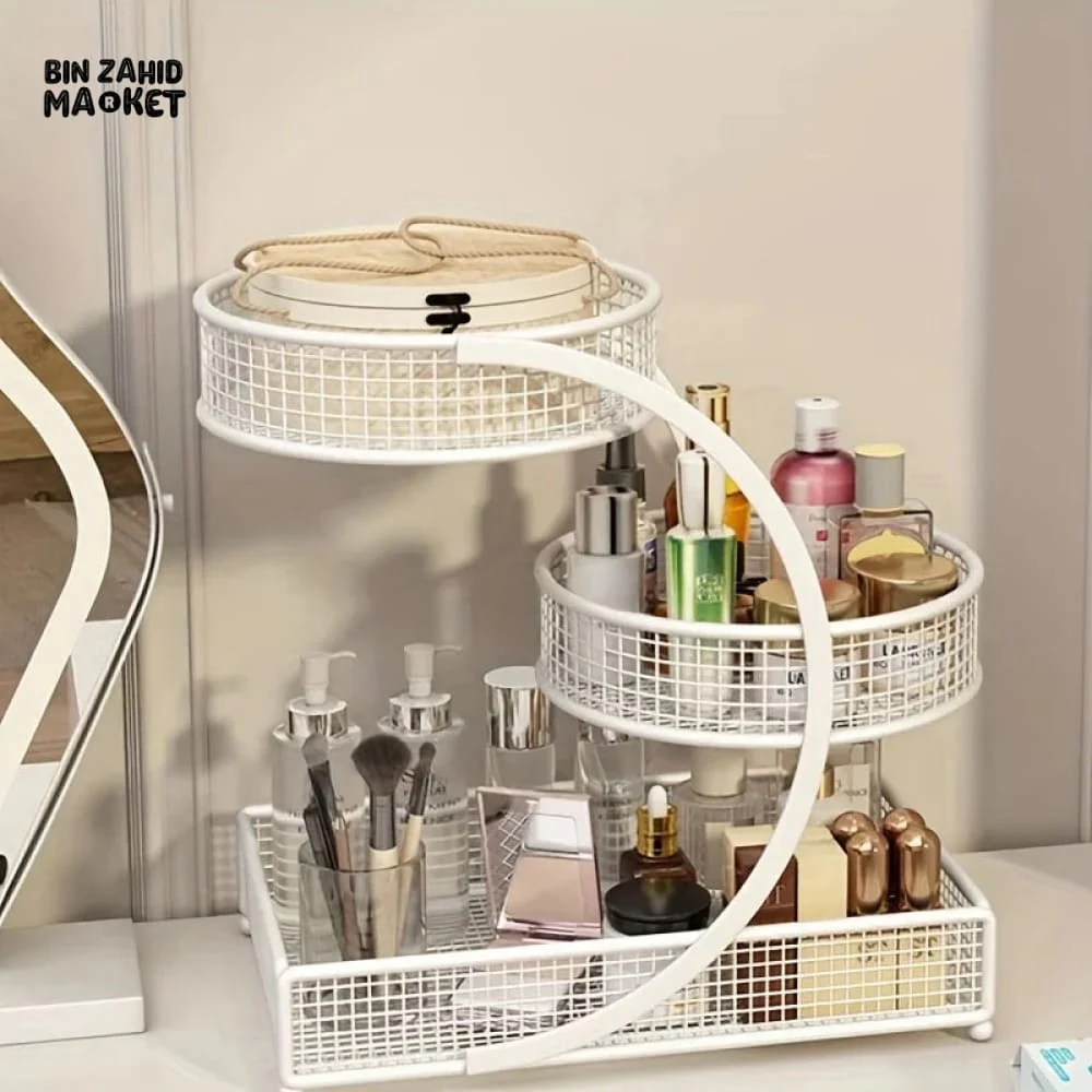 LUXORMOVE VANITY COUNTERTOP COSMETICS RACK – LIPSTICK & SKINCARE ORGANIZER - Image 3