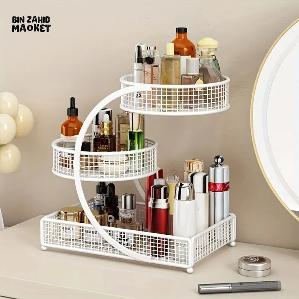 LUXORMOVE VANITY COUNTERTOP COSMETICS RACK – LIPSTICK & SKINCARE ORGANIZER - Image 5