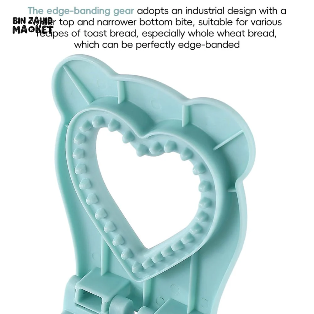 LUXURMOVE QUICK BREAD FOR SANDWICHES CUTTER TOOL - HEART - Image 8