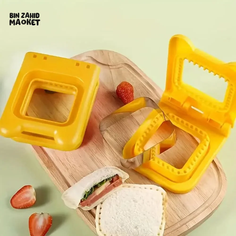 LUXURMOVE QUICK BREAD FOR SANDWICHES CUTTER TOOL - SQUARE - Image 3