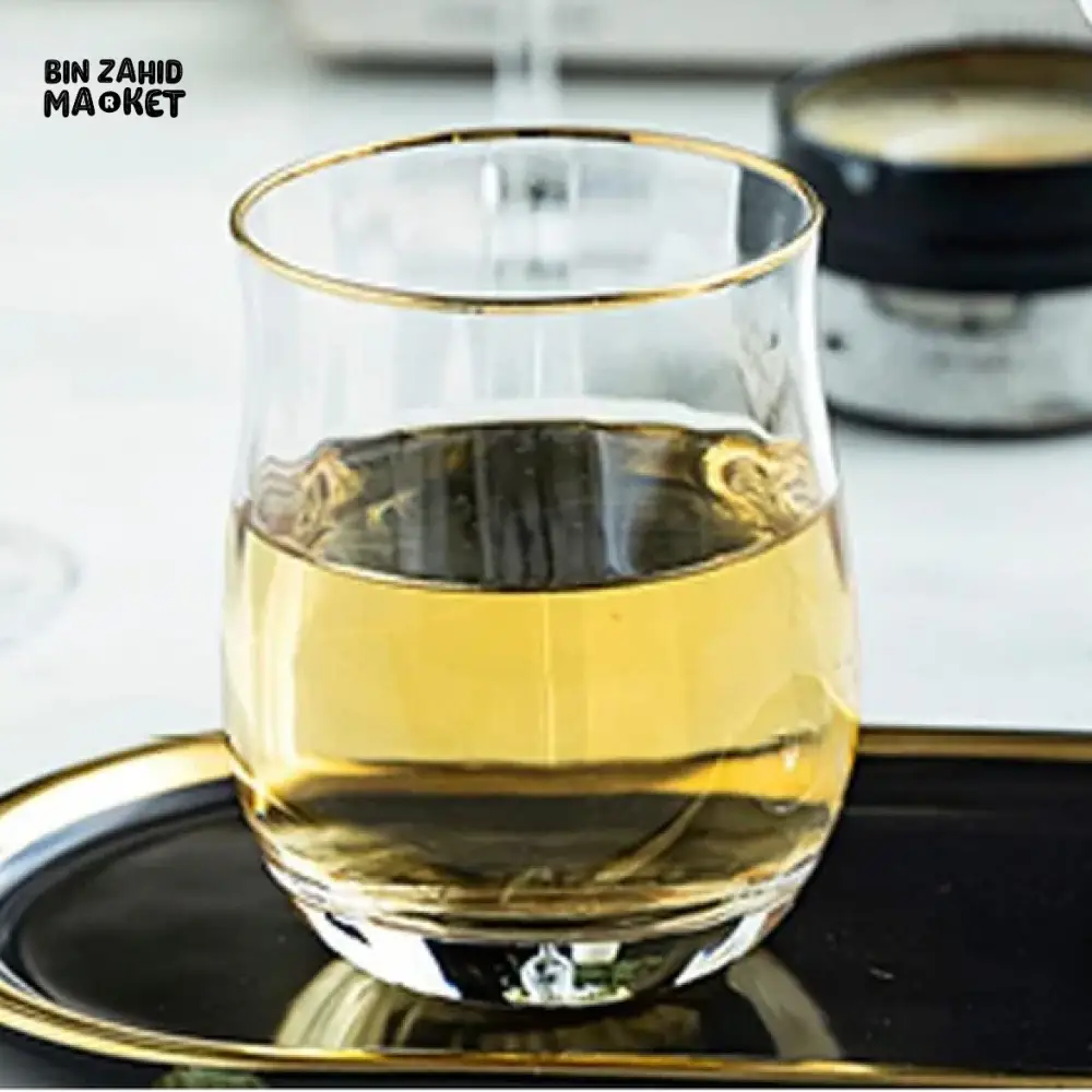 LUXURY CRYSTAL GLASSWARE – ERECT TEXTURED DESIGN SET OF 6 - Image 2