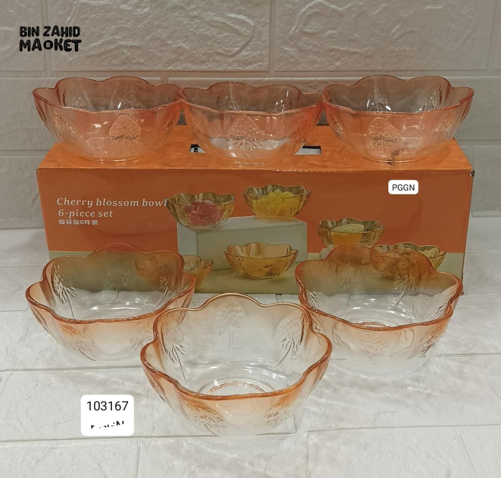 LUXURY CUT GLASS DESSERT BOWLS – SET OF 6 FOR KITCHEN & DINING - Image 3