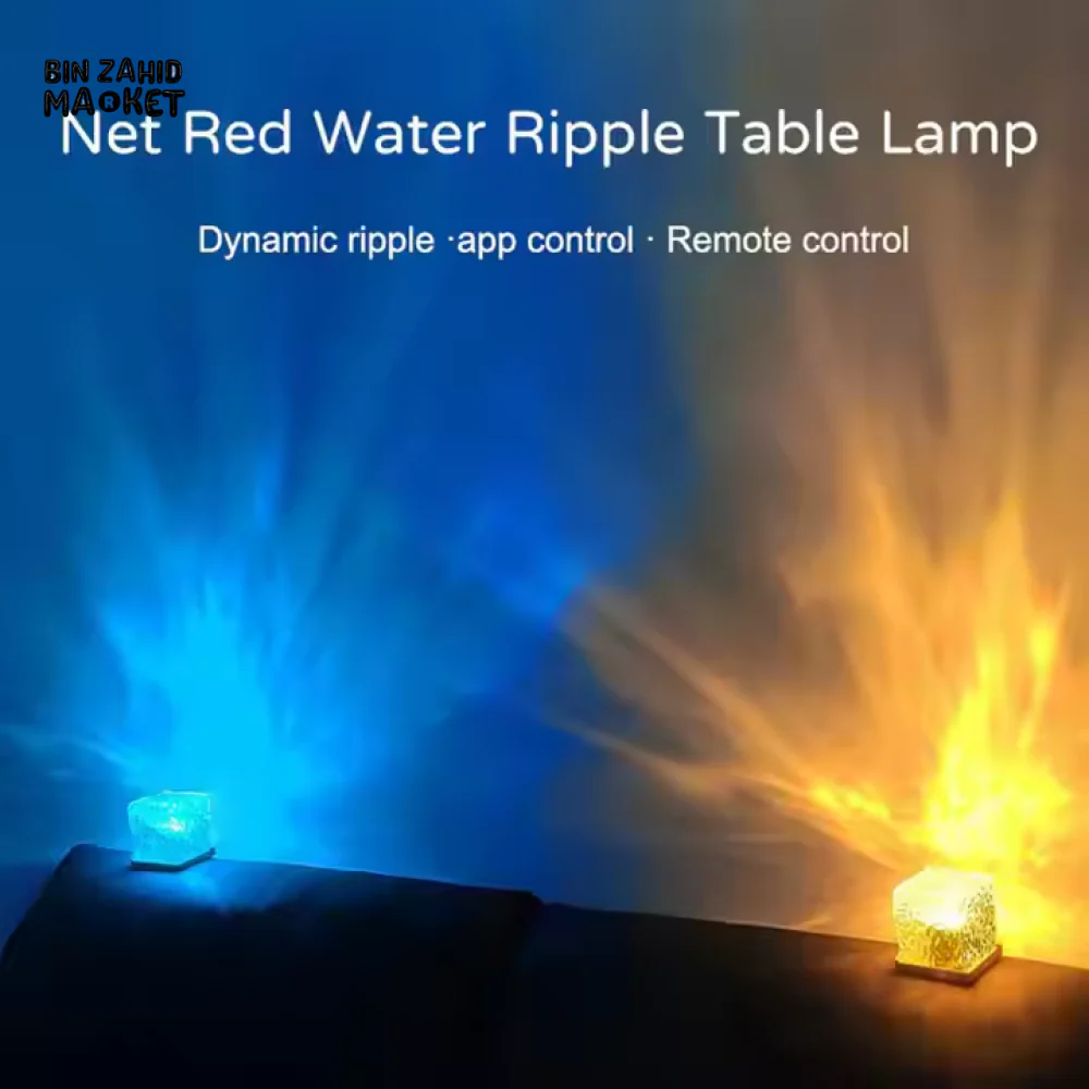 LUXURY LED CRYSTAL CUBE NIGHT LAMP FOR ROOM DECOR – AMBIENT MOOD LIGHT - Image 2