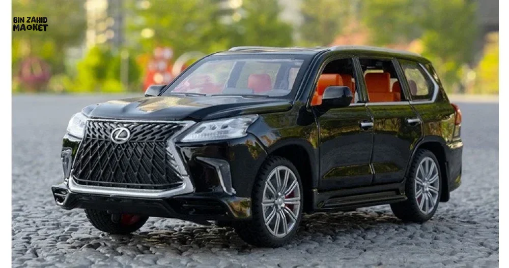 LUXURY LEXUS LX570 DIECAST SUV METAL MODEL CAR WITH LIGHT & SOUND COLLECTOR'S EDITION TOY - Image 18