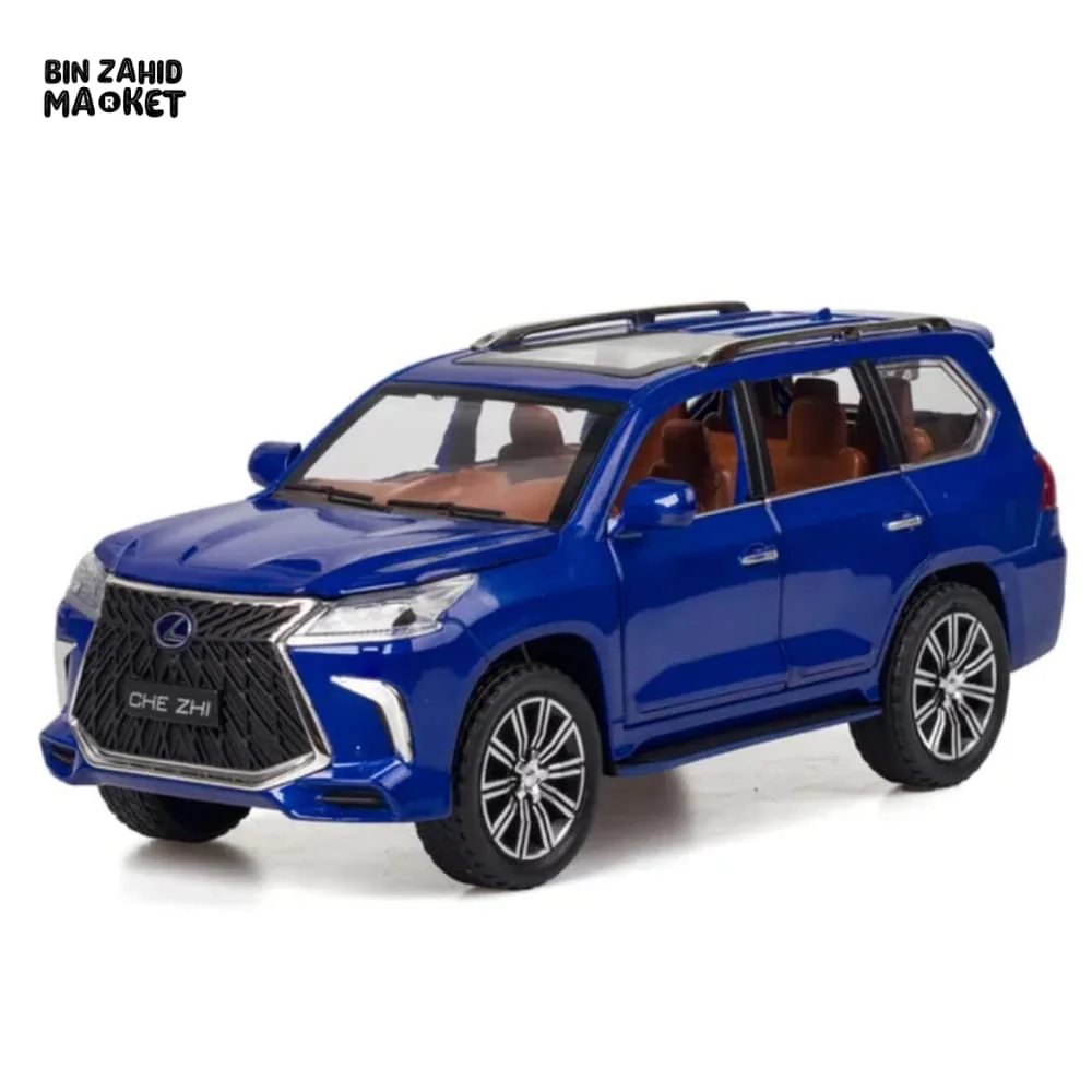 LUXURY LEXUS LX570 DIECAST SUV METAL MODEL CAR WITH LIGHT & SOUND COLLECTOR'S EDITION TOY - Image 4