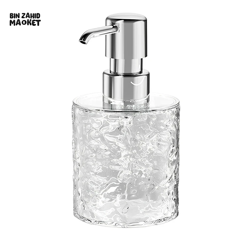 LUXURY TRANSPARENT SOAP DISPENSER BOTTLE – REUSABLE HAND PUMP FOR SHOWER GEL SHAMPOO & LIQUID SOAP - Image 6