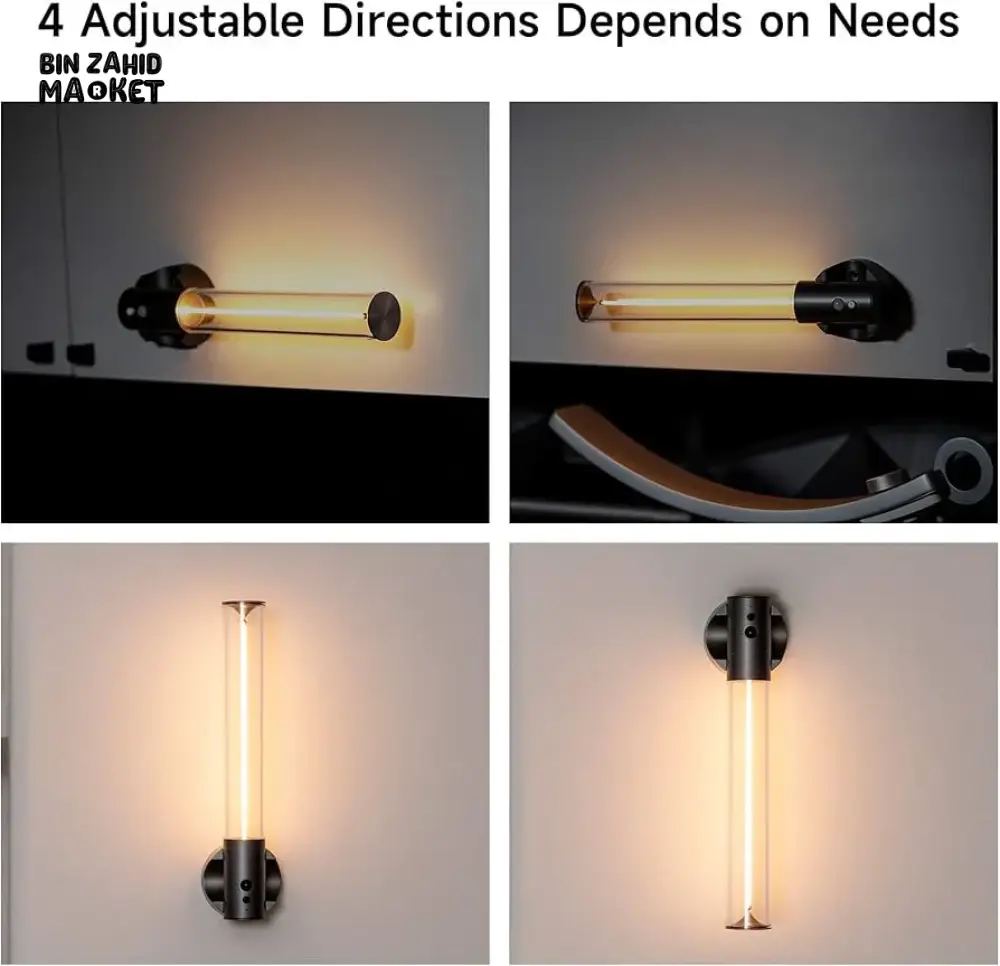 MAGNETIC WALL-STICKING WIRE LIGHT – TOUCHABLE CORDLESS LED DESK & NIGHT LIGHT FOR ROOM DECOR - Image 5