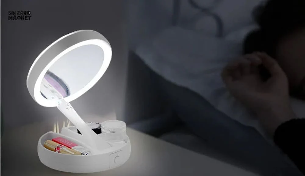 MAGNIFYING TABLE TOP LED MIRROR - Image 9