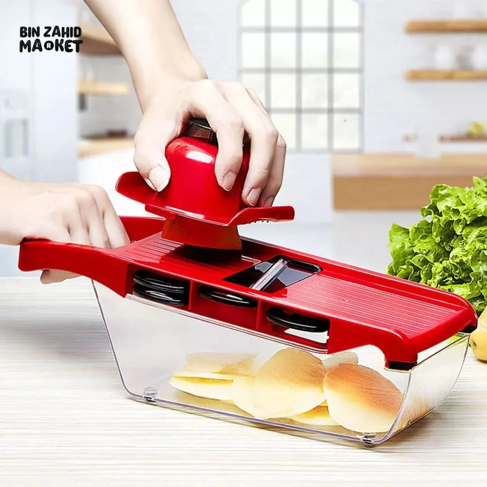 MANDOLINE 6IN1 VEGETABLE GRATER - Image 2