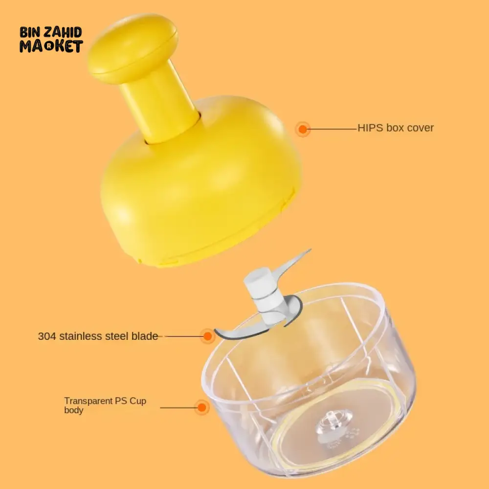 MANUAL GARLIC PRESS – HEAVY-DUTY GARLIC CRUSHER TOOL - Image 3
