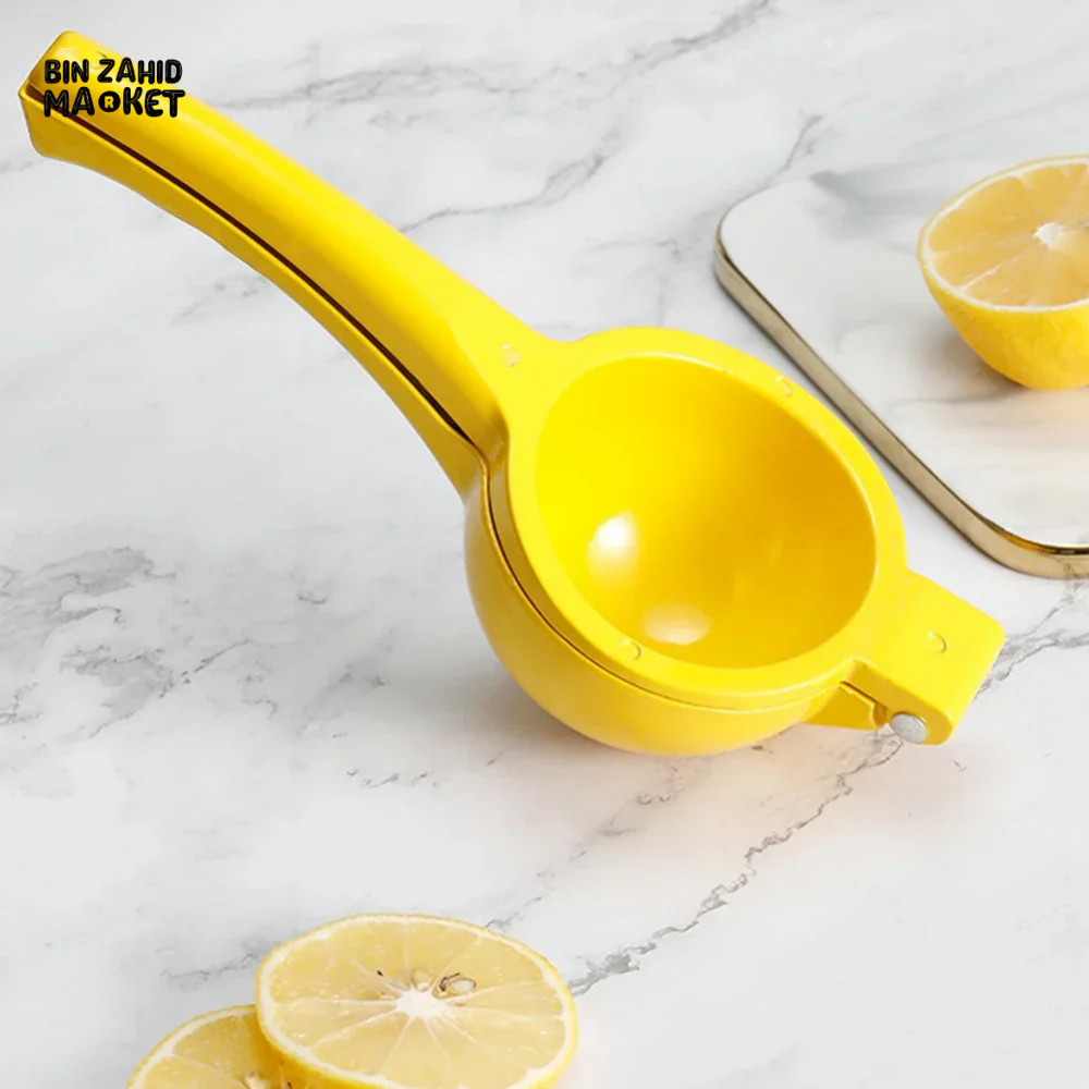 MANUAL LEMON SQUEEZER – ALUMINUM ALLOY HAND PRESS JUICER FOR CITRUS & ORANGE - Image 2