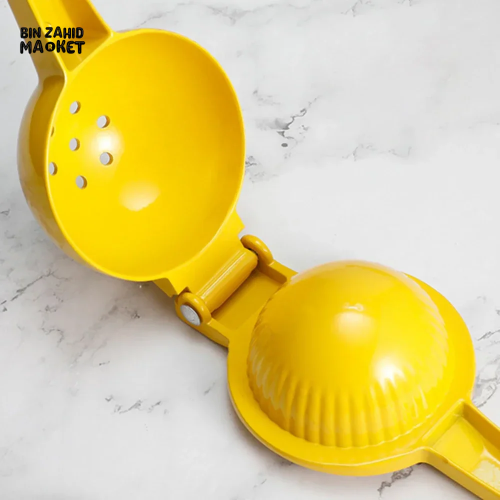 MANUAL LEMON SQUEEZER – ALUMINUM ALLOY HAND PRESS JUICER FOR CITRUS & ORANGE - Image 4