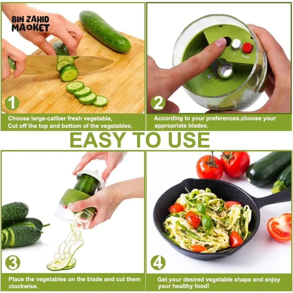 MANUAL SPIRAL VEGETABLES CUTTER - Image 9