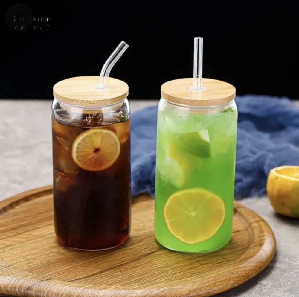 MASON JAR WITH CLEAR STRAW - Image 7