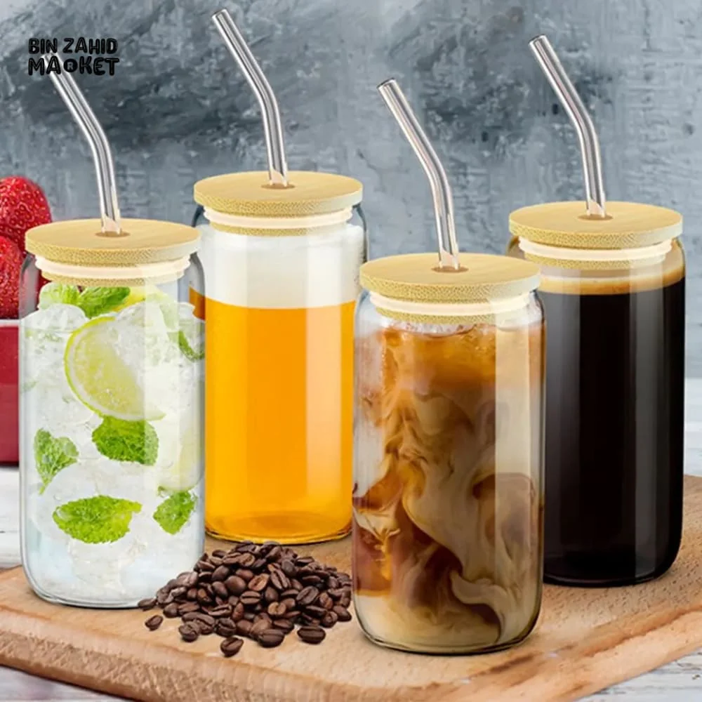MASON JAR WITH CLEAR STRAW - Image 9