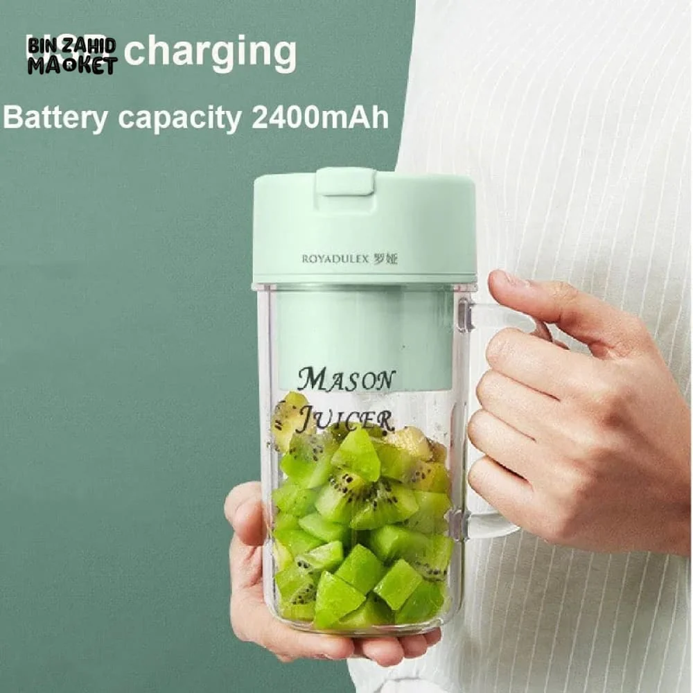 MASON JUICER BLENDER WITH STRAW - Image 6