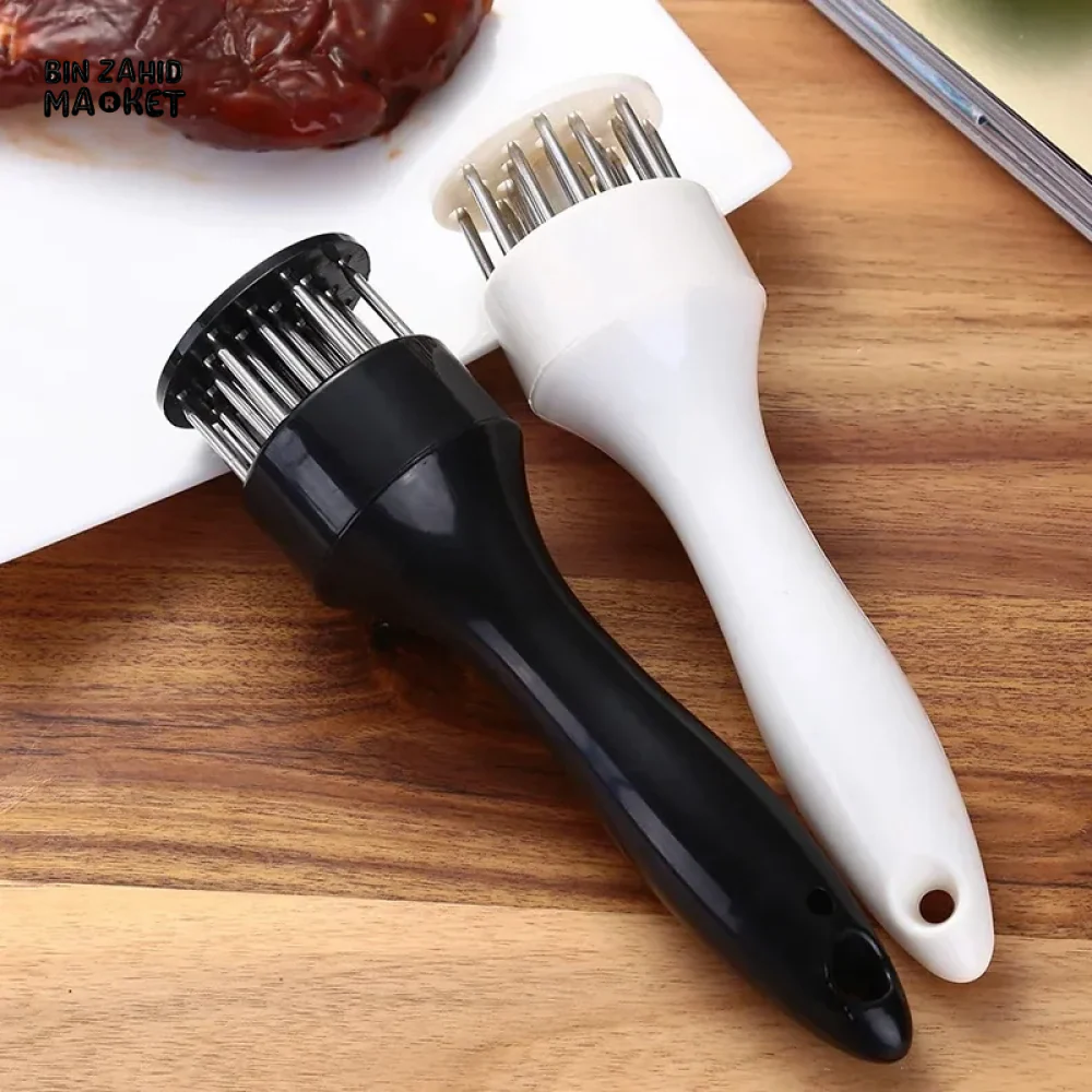 MEAT TENDERIZER NEEDLE & STAINLESS STEEL HAMMER KITCHEN TOOL - Image 6