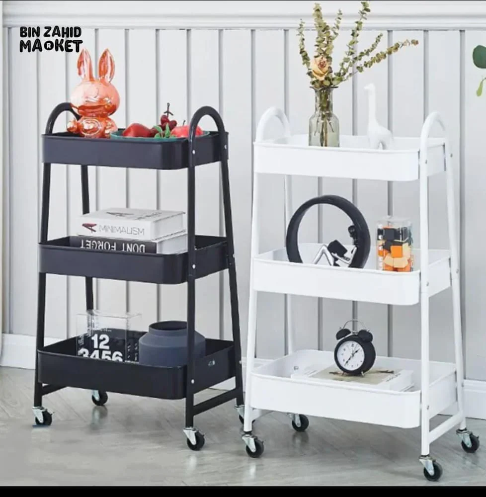 METAL UTILITY TROLLEY