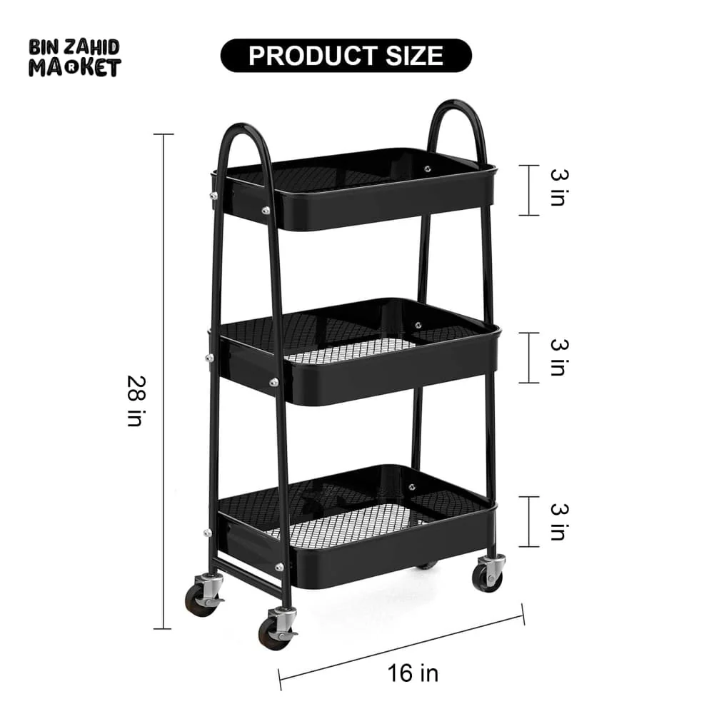 METAL UTILITY TROLLEY - Image 17