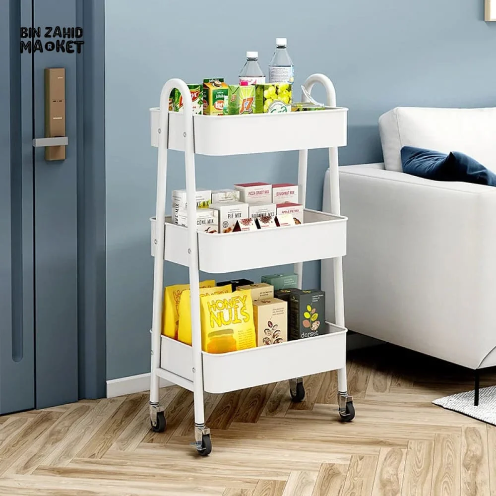 METAL UTILITY TROLLEY - Image 2