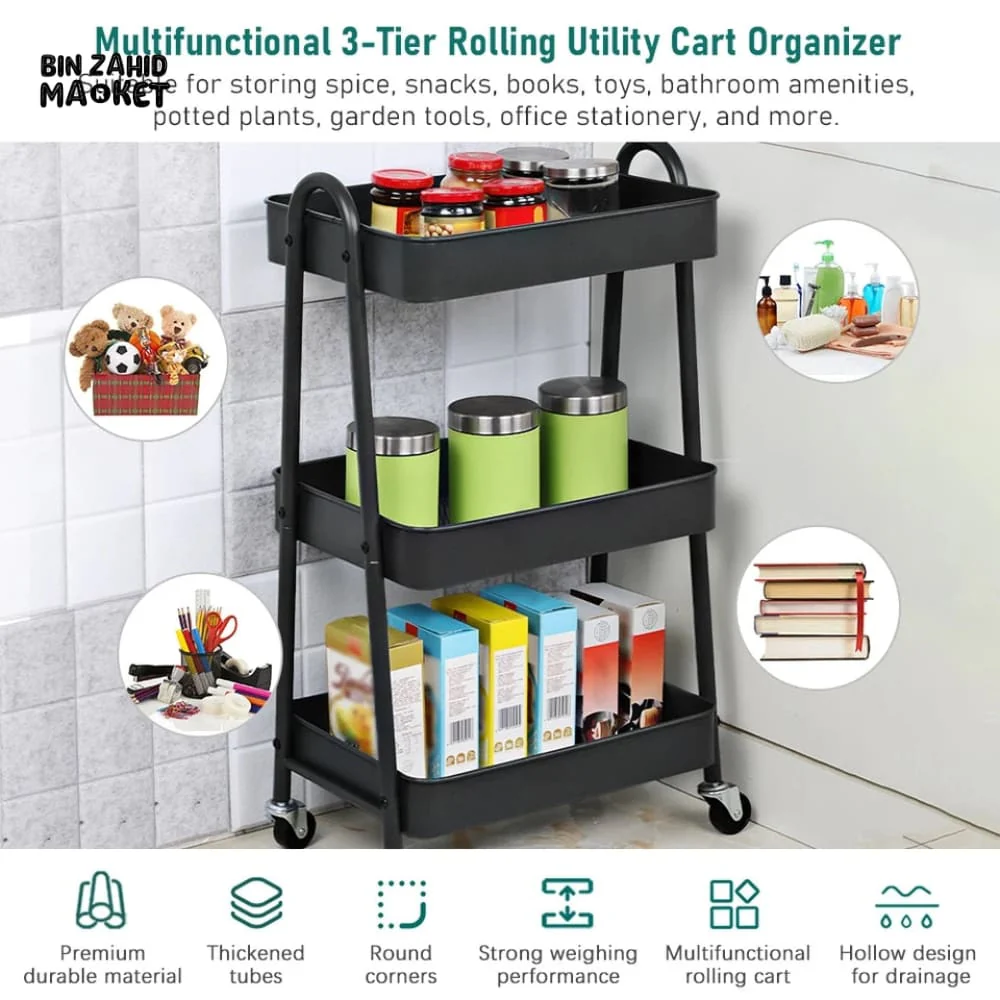 METAL UTILITY TROLLEY - Image 9