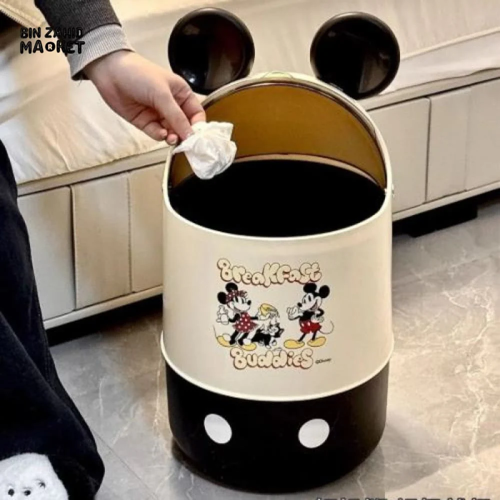 MICKEY PORTABLE BIN - WHITE - Image 4