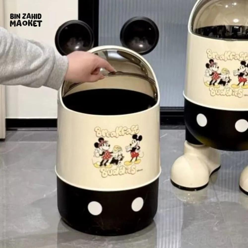 MICKEY PORTABLE BIN - WHITE - Image 6