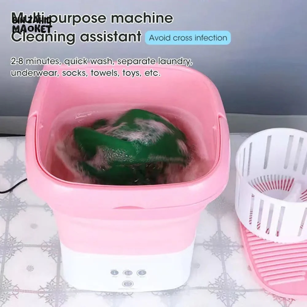 MINI FOLDABLE PREMIUM WASHING MACHINE - Image 3