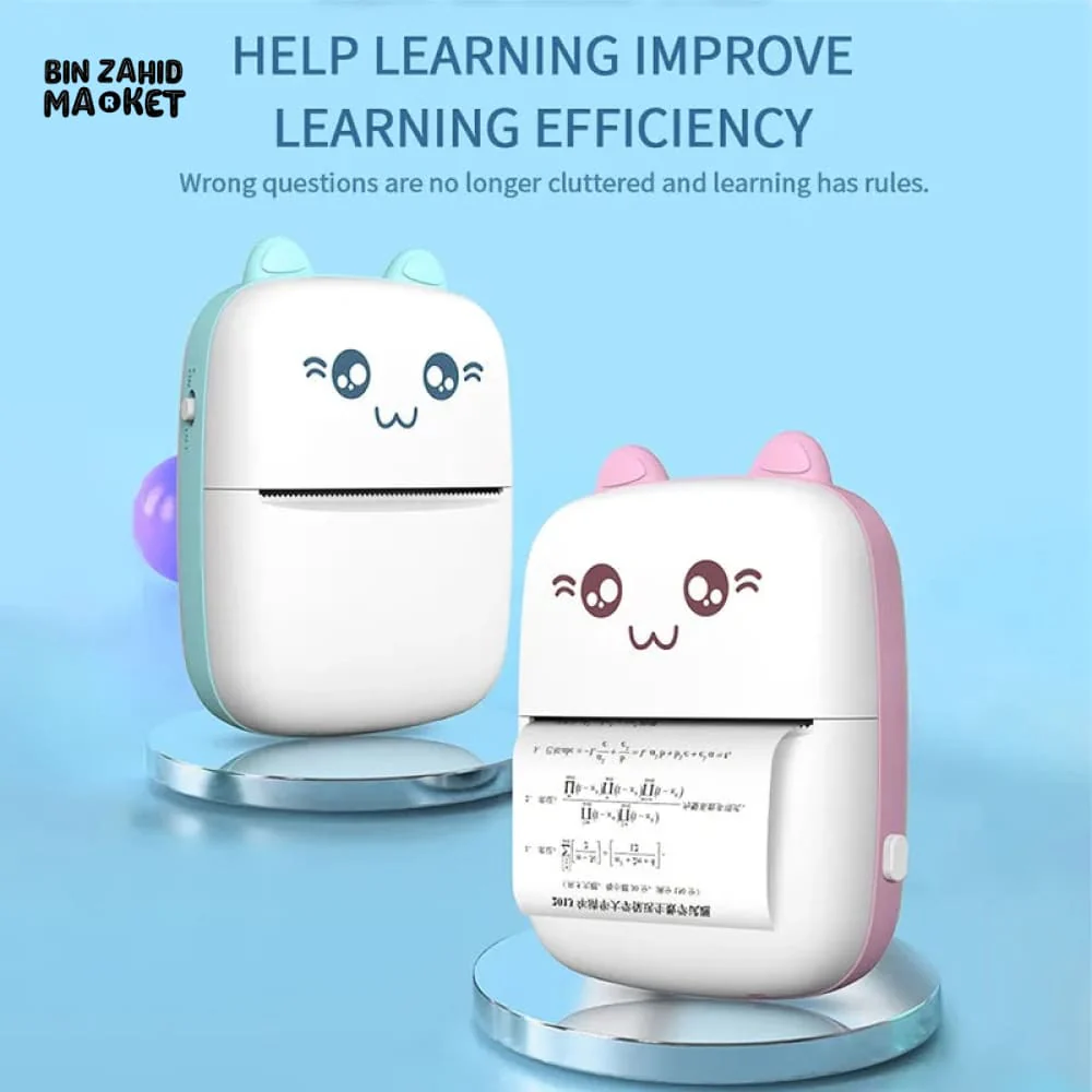 MINI KITTY USB RECHARGEABLE INKLESS PRINTER - Image 3