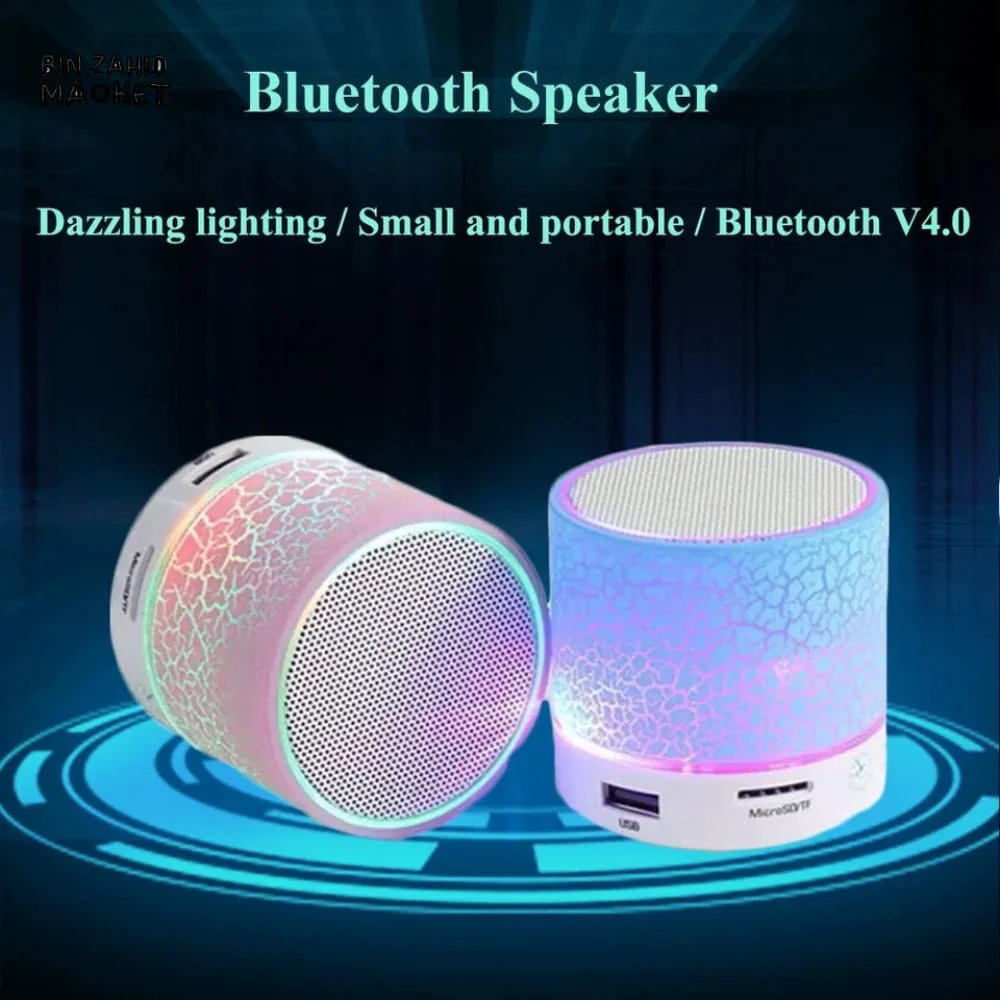 MINI LED CRACKS COLORFUL BLUETOOTH SPEAKERS - Image 4