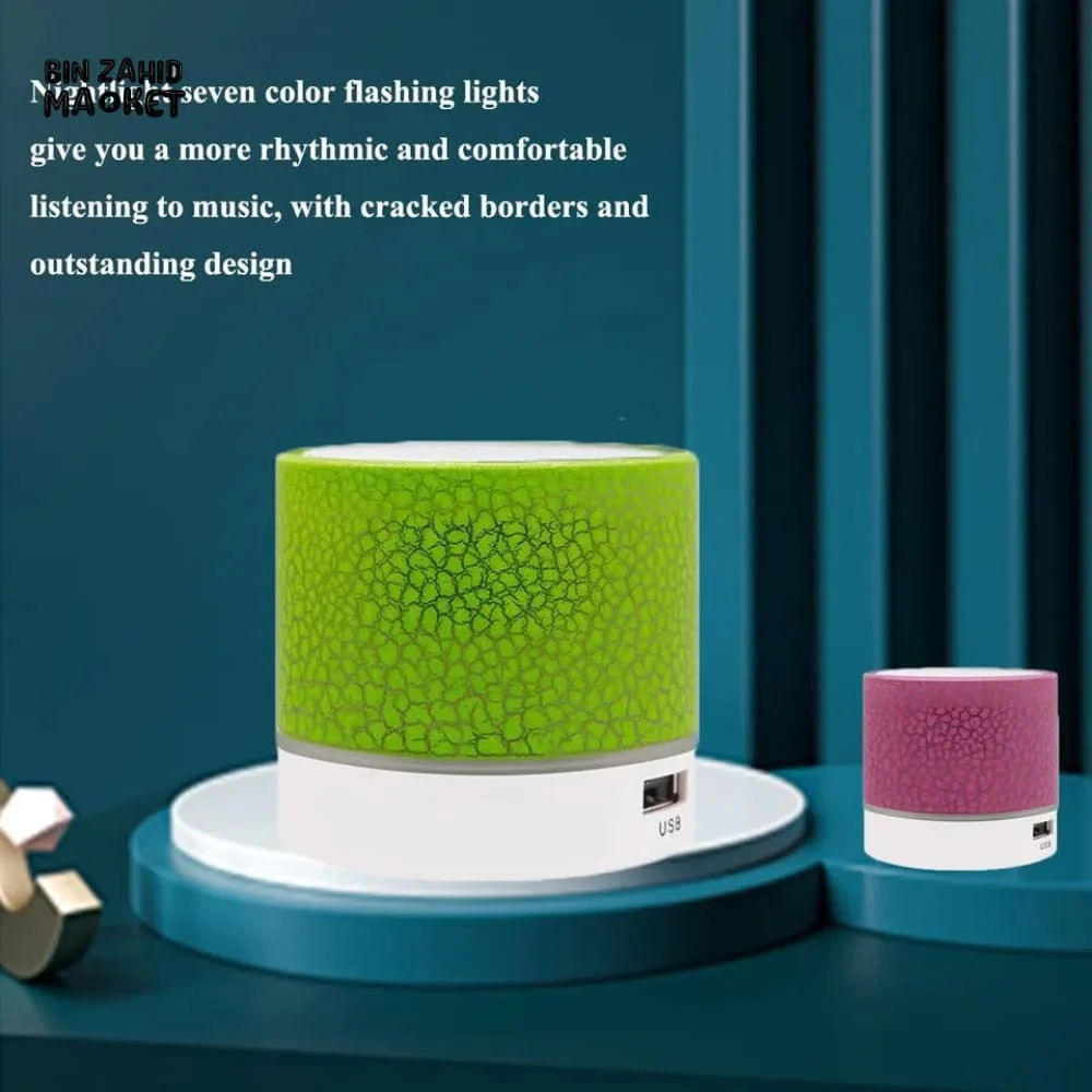 MINI LED CRACKS COLORFUL BLUETOOTH SPEAKERS - Image 8