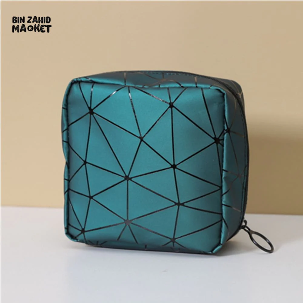 MINI LINES PRINT COSMETIC POUCH - Image 6