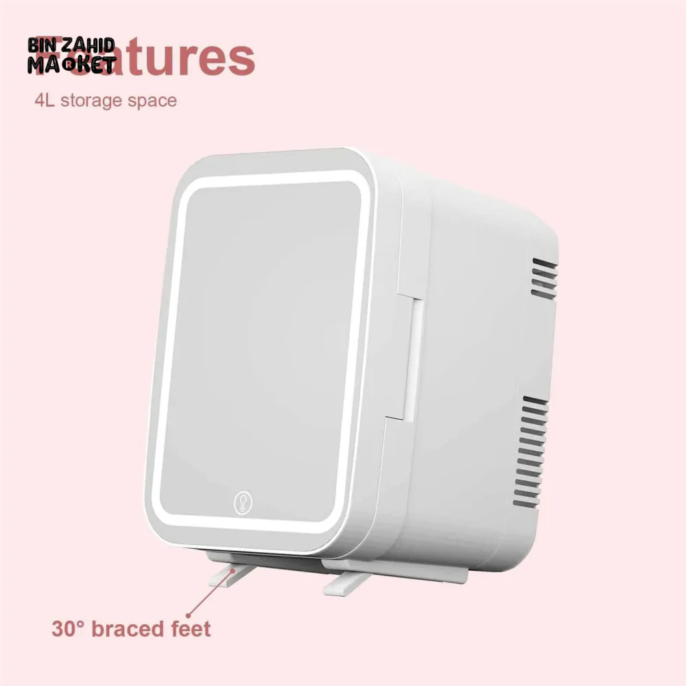 MINI MAKEUP FRIDGE AC/DC BEAUTY SKINCARE COOLER & WARMER HOME MINI REFRIGERATOR & CAR USE - Image 3
