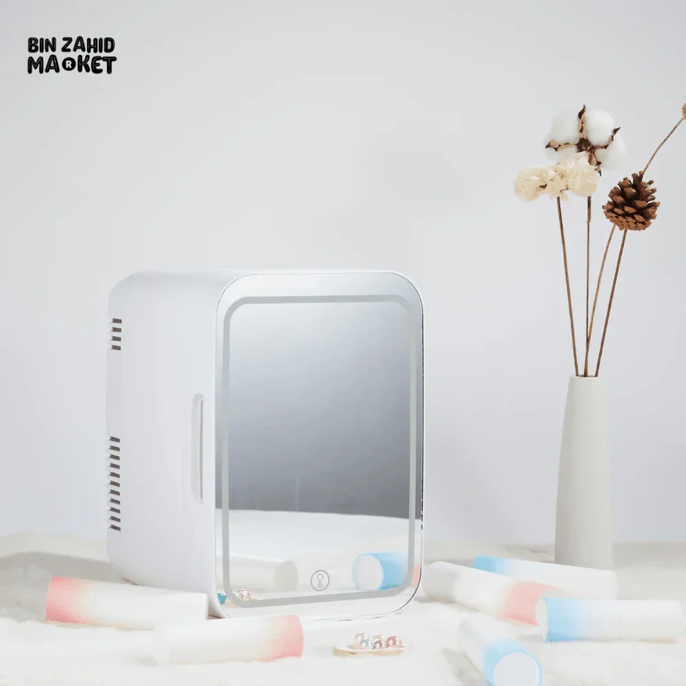 MINI MAKEUP FRIDGE AC/DC BEAUTY SKINCARE COOLER & WARMER HOME MINI REFRIGERATOR & CAR USE - Image 8