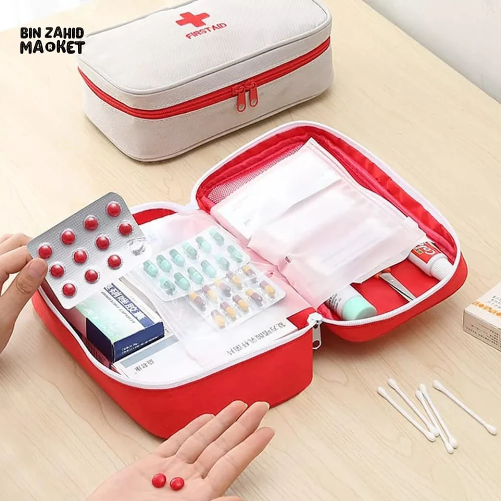 MINI TRAVEL MEDICINE FIRST AID POUCH - Image 3